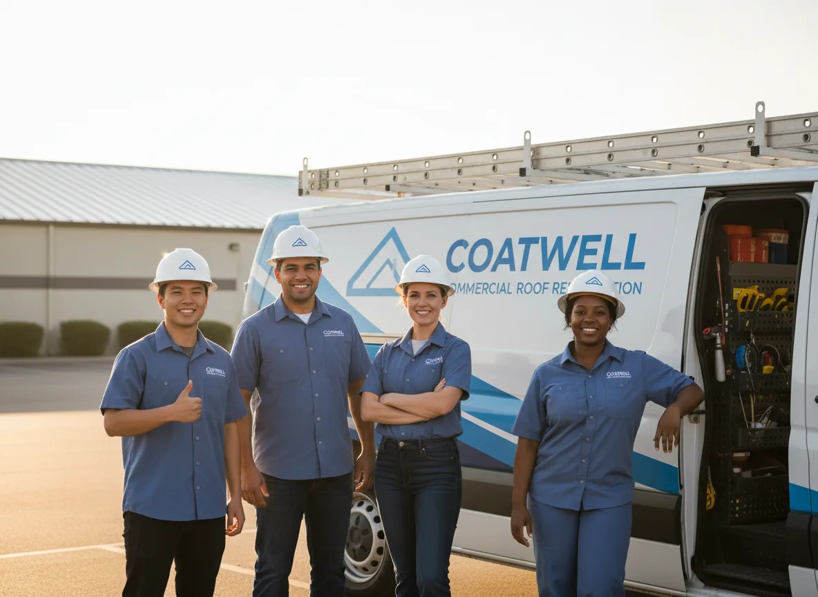 Commercial roof coating company in Georgetown, MA
